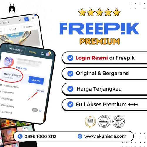 Freepik 1 Bulan Share