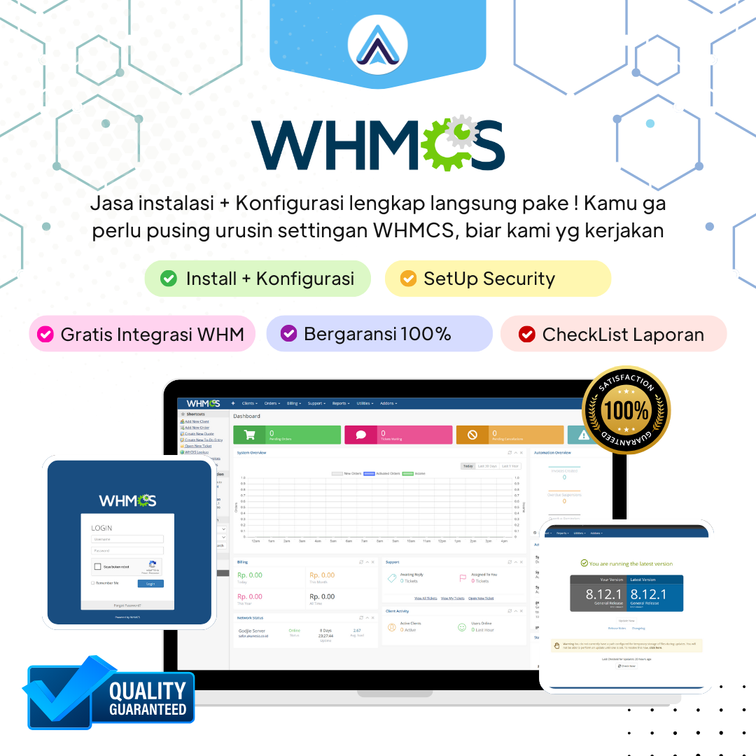 Jasa Install konfigurasi WHMCS